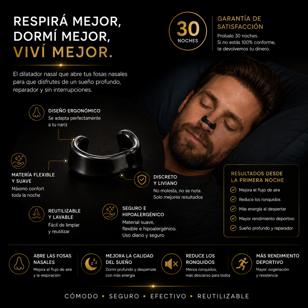 Dilatadores Nasales: pack 30 unidades